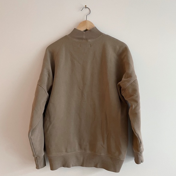 TNA Cozy Fleece Mockneck Sweatshirt - Picture 2 of 4